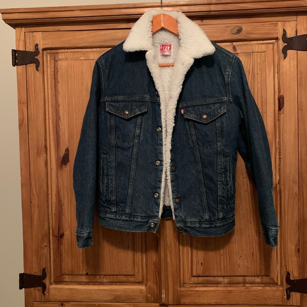 Vintage Levi’s Sherpa Jacket unisex 34R